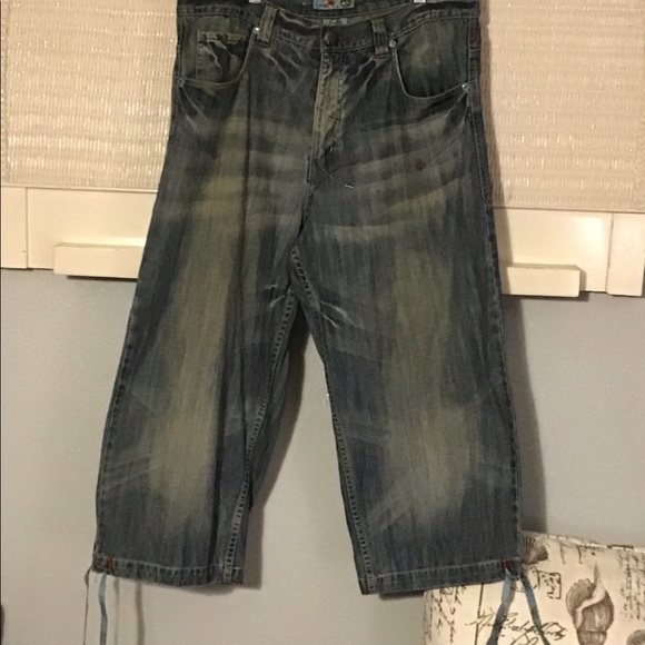 Miskeen Originals Retro Hypebeast Denim Shorts - Picture 2 of 14